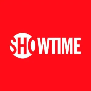Home 34 Showtime logo on a red background.